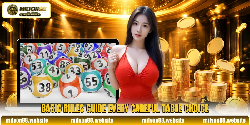 Basic rules guide every careful table choice Basic rules guide every careful table choice