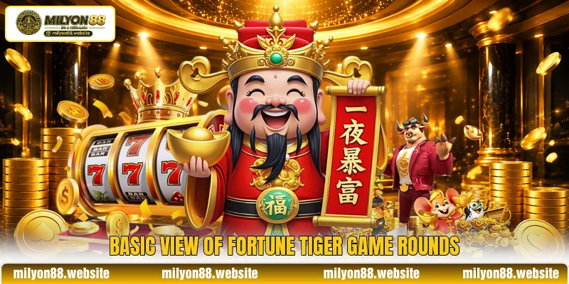 Basic view of Fortune Tiger game rounds Basic view of Fortune Tiger game rounds