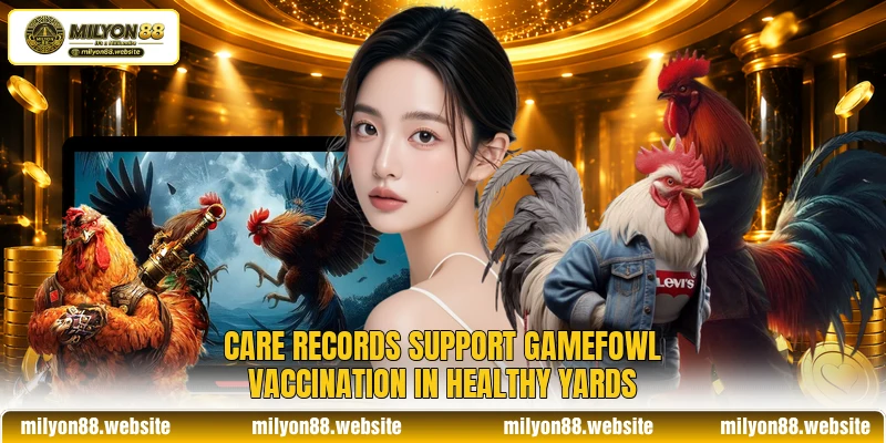 Care records support Gamefowl Vaccination in healthy yards
