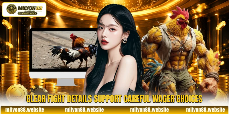Clear fight details support careful wager choices Clear fight details support careful wager choices