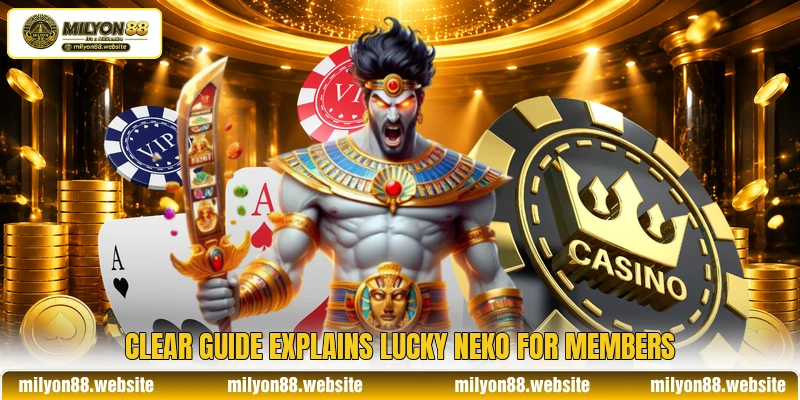 Clear guide explains Lucky Neko for members