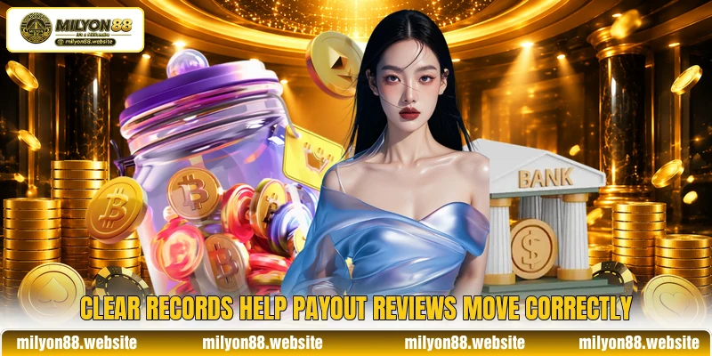 Clear records help payout reviews move correctly