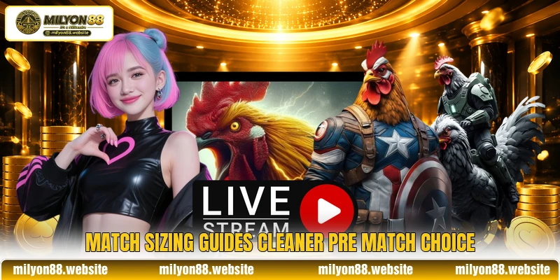 Match sizing guides cleaner pre match choice
