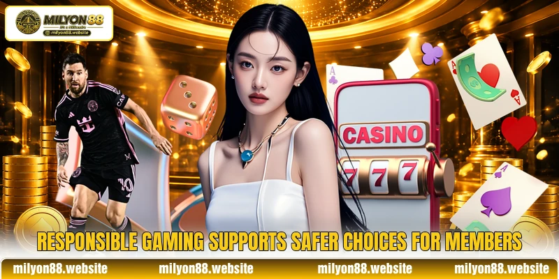 Responsible gaming supports safer choices for members Responsible gaming supports safer choices for members