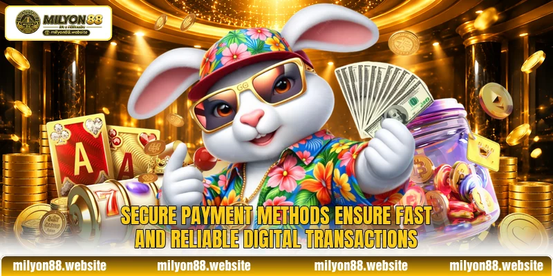 Secure payment methods ensure fast and reliable digital transactions Secure payment methods ensure fast and reliable digital transactions