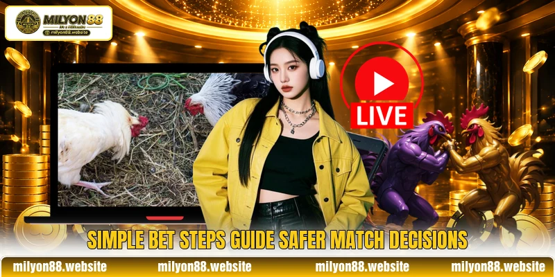 Simple bet steps guide safer match decisions Simple bet steps guide safer match decisions