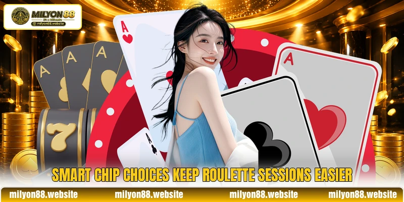 Smart chip choices keep roulette sessions easier