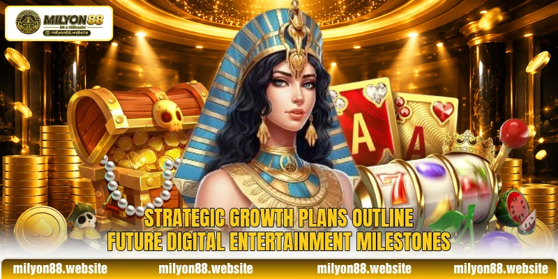 Strategic growth plans outline future digital entertainment milestones Strategic growth plans outline future digital entertainment milestones